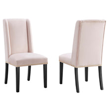 Load image into Gallery viewer, Baron Performance Velvet Dining Chairs Set of 2 by Modway
