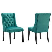 Load image into Gallery viewer, Baronet Performance Velvet Dining Chairs Set of 2 by Modway
