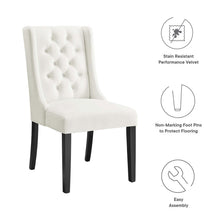 Load image into Gallery viewer, Baronet Performance Velvet Dining Chairs Set of 2 by Modway
