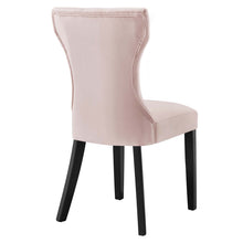 Load image into Gallery viewer, Silhouette Performance Velvet Dining Chairs Set of 2 by Modway

