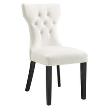 Load image into Gallery viewer, Silhouette Performance Velvet Dining Chairs Set of 2 by Modway

