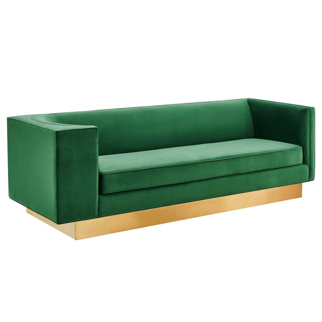 Eminence Upholstered Performance Velvet Sofa by Modway