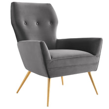 Load image into Gallery viewer, Renata Button Tufted Performance Velvet Armchair by Modway
