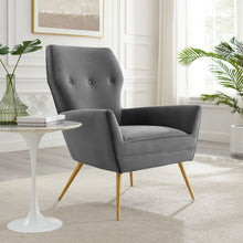 Load image into Gallery viewer, Renata Button Tufted Performance Velvet Armchair by Modway
