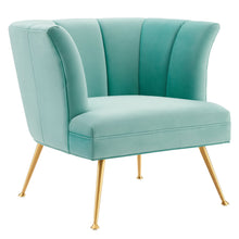 Load image into Gallery viewer, Veronica Channel Tufted Performance Velvet Armchair by Modway
