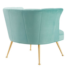 Load image into Gallery viewer, Veronica Channel Tufted Performance Velvet Armchair by Modway
