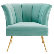Load image into Gallery viewer, Veronica Channel Tufted Performance Velvet Armchair by Modway
