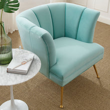 Load image into Gallery viewer, Veronica Channel Tufted Performance Velvet Armchair by Modway
