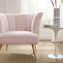 Load image into Gallery viewer, Veronica Channel Tufted Performance Velvet Armchair by Modway

