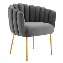 Load image into Gallery viewer, Sanna Channel Tufted Performance Velvet Armchair by Modway
