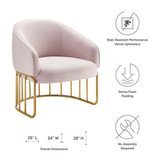 Load image into Gallery viewer, Legacy Performance Velvet Armchair by Modway
