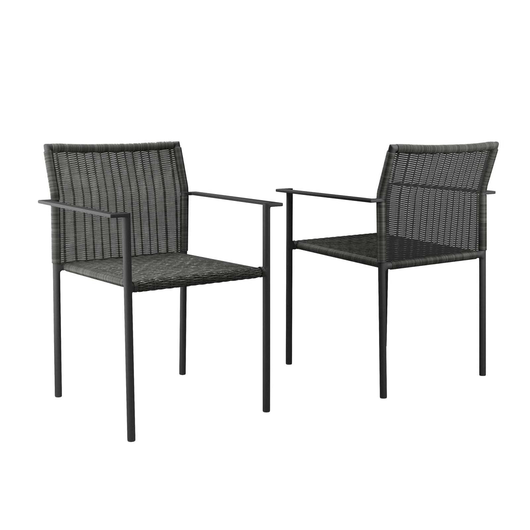 Lagoon Outdoor Patio Dining Armchairs Set of 2 by Modway