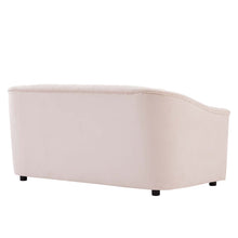Load image into Gallery viewer, Announce Performance Velvet Channel Tufted Loveseat by Modway
