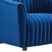 Load image into Gallery viewer, Announce Performance Velvet Channel Tufted Armchair by Modway
