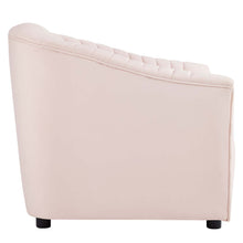 Load image into Gallery viewer, Announce Performance Velvet Channel Tufted Armchair by Modway
