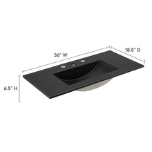 Load image into Gallery viewer, Cayman 36&quot; Bathroom Sink by Modway
