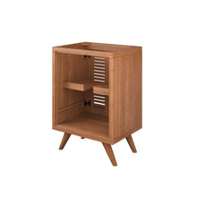 Load image into Gallery viewer, Birdie 24&quot; Teak Wood Bathroom Vanity Cabinet (Sink Basin Not Included) by Modway
