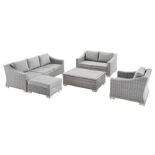 Load image into Gallery viewer, Conway 5-Piece Outdoor Patio Wicker Rattan Furniture Set by Modway
