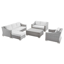Load image into Gallery viewer, Conway 5-Piece Outdoor Patio Wicker Rattan Furniture Set by Modway

