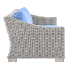 Load image into Gallery viewer, Conway 4-Piece Outdoor Patio Wicker Rattan Furniture Set by Modway
