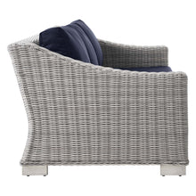 Load image into Gallery viewer, Conway 4-Piece Outdoor Patio Wicker Rattan Furniture Set by Modway
