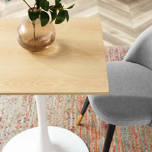 Load image into Gallery viewer, Lippa 24&quot; Square Wood Dining Table by Modway
