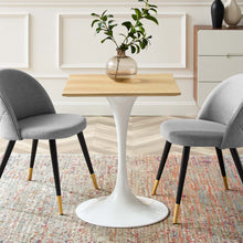 Load image into Gallery viewer, Lippa 24&quot; Square Wood Dining Table by Modway
