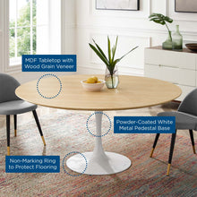 Load image into Gallery viewer, Lippa 60&quot; Round Wood Dining Table by Modway
