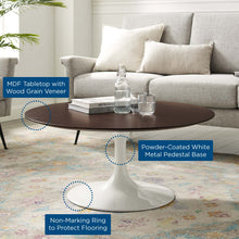 Load image into Gallery viewer, Lippa 36&quot; Round Wood Coffee Table by Modway
