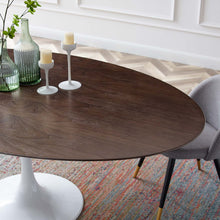 Load image into Gallery viewer, Lippa 78&quot; Oval Wood Dining Table by Modway
