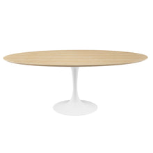 Load image into Gallery viewer, Lippa 78&quot; Oval Wood Dining Table by Modway
