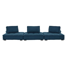 Load image into Gallery viewer, Saunter 3-Piece Tufted Fabric Fabric Sofa by Modway
