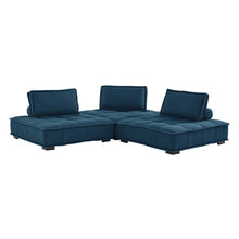 Load image into Gallery viewer, Saunter 3-Piece Tufted Fabric Fabric Sofa by Modway
