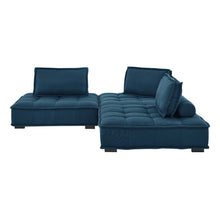 Load image into Gallery viewer, Saunter 3-Piece Tufted Fabric Fabric Sofa by Modway
