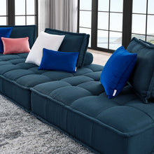 Load image into Gallery viewer, Saunter 3-Piece Tufted Fabric Fabric Sofa by Modway
