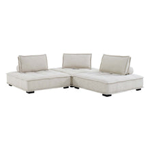 Load image into Gallery viewer, Saunter 3-Piece Tufted Fabric Fabric Sofa by Modway
