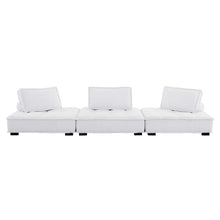 Load image into Gallery viewer, Saunter 3-Piece Tufted Fabric Fabric Sofa by Modway
