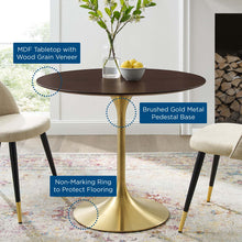Load image into Gallery viewer, Lippa 36&quot; Round Wood Dining Table by Modway
