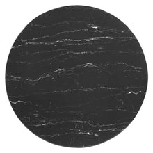 Load image into Gallery viewer, Lippa 36&quot; Round Faux Marble Dining Table by Modway
