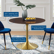 Load image into Gallery viewer, Lippa 40&quot; Round Wood Dining Table by Modway
