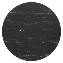 Load image into Gallery viewer, Lippa 48&quot; Round Faux Marble Dining Table by Modway
