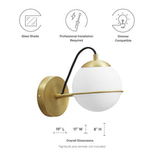 Load image into Gallery viewer, Hanna Hardwire Wall Sconce
