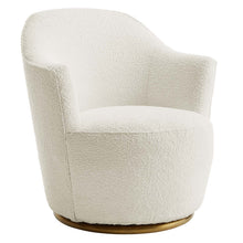 Load image into Gallery viewer, Nora Boucle Upholstered Swivel Chair by Modway

