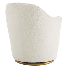 Load image into Gallery viewer, Nora Boucle Upholstered Swivel Chair by Modway
