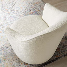 Load image into Gallery viewer, Nora Boucle Upholstered Swivel Chair by Modway
