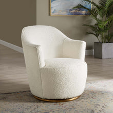 Load image into Gallery viewer, Nora Boucle Upholstered Swivel Chair by Modway
