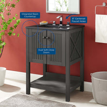 Load image into Gallery viewer, Steam 24&quot; Bathroom Vanity by Modway

