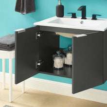 Load image into Gallery viewer, Maybelle 24&quot; Wall-Mount Bathroom Vanity by Modway
