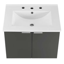 Load image into Gallery viewer, Maybelle 24&quot; Wall-Mount Bathroom Vanity by Modway
