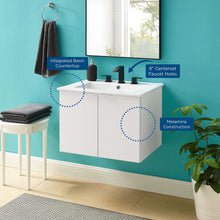 Load image into Gallery viewer, Maybelle 24&quot; Wall-Mount Bathroom Vanity by Modway
